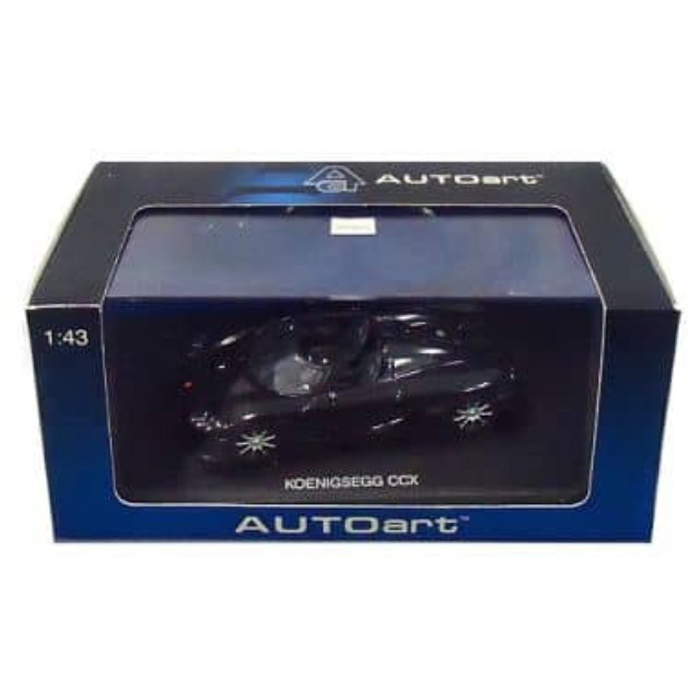 [MDL] 1/43 KOENIGSEGG CCX(ブラック)  完成品 ミニカー(59002) AutoArt(オートアート)