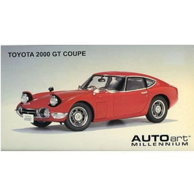 [MDL] 1/18 TOYOTA 2000 GT COUPE(RED) 完成品 ミニカー AutoArt(オートアート)