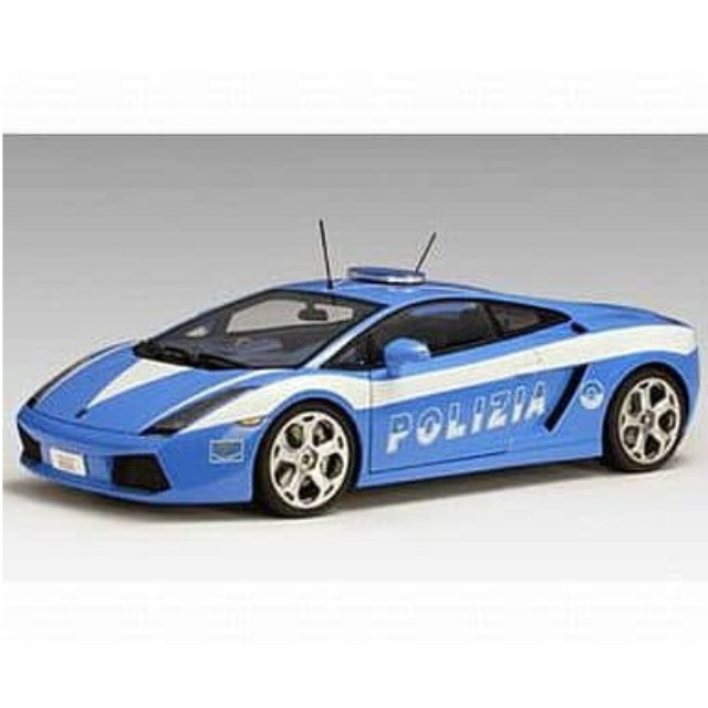 [MDL] 1/18 Lamborghini Gallardo Police Car #372(ブルー×ホワイト) 「POLICE DIVISION」 完成品 ミニカー(38013) AutoArt(オートアート)
