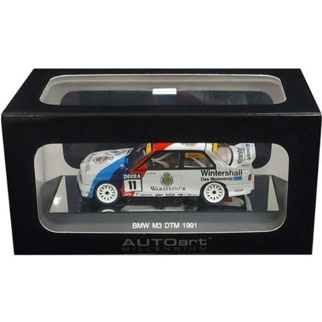 [MDL] 1/43 BMW M3 DTM 1991 WARSTEINER #11(ホワイト×レッド×ブルー) 完成品 ミニカー(69146) AutoArt(オートアート)