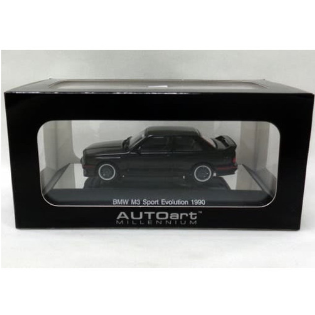 [MDL] 1/43 BMW M3 SPORT EVOLUTION 1990(ブラック) 「MILLENNIUM」 完成品 ミニカー(50562) AutoArt(オートアート)