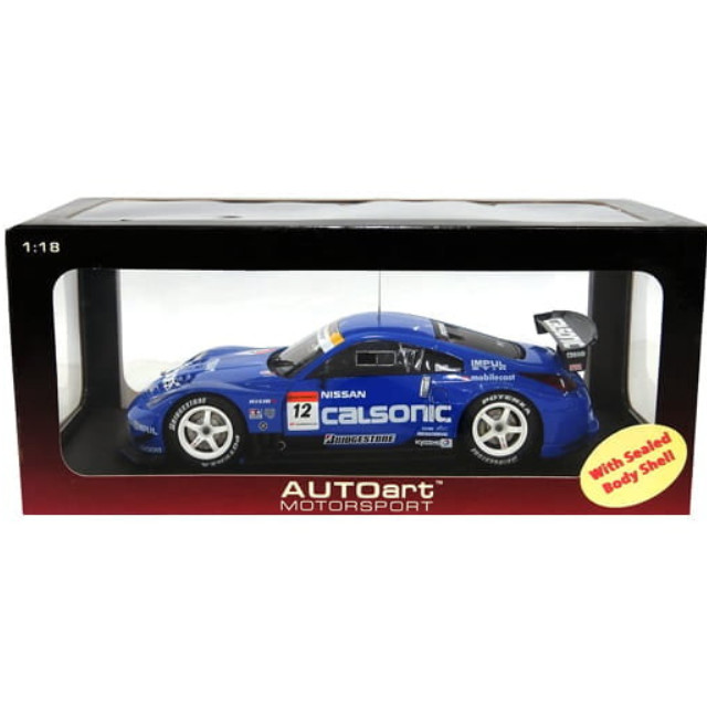 [MDL] 1/18 NISSAN FAIRLADY Z SUPER GT 2005 CALSONIC IMPUL Z BRIDGESTONE #12(ブルー)  完成品 ミニカー(80579) AutoArt(オートアート)