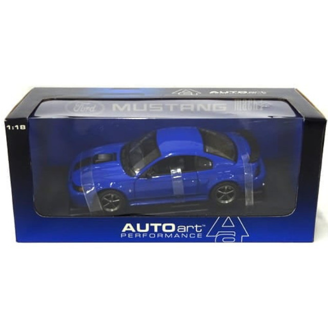 [MDL] 1/18 MUSTANG mach1(ブルー) 完成品 ミニカー AutoArt(オートアート)