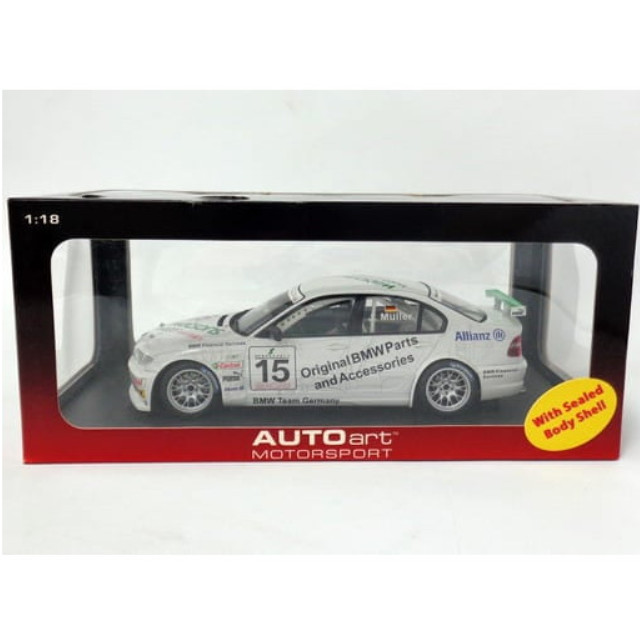 [MDL] 1/18 BMW 320i Macau Guia 2004 Winter Allianz #15(ホワイト) 「MOTORSPORT」 完成品 ミニカー(80449) AutoArt(オートアート)