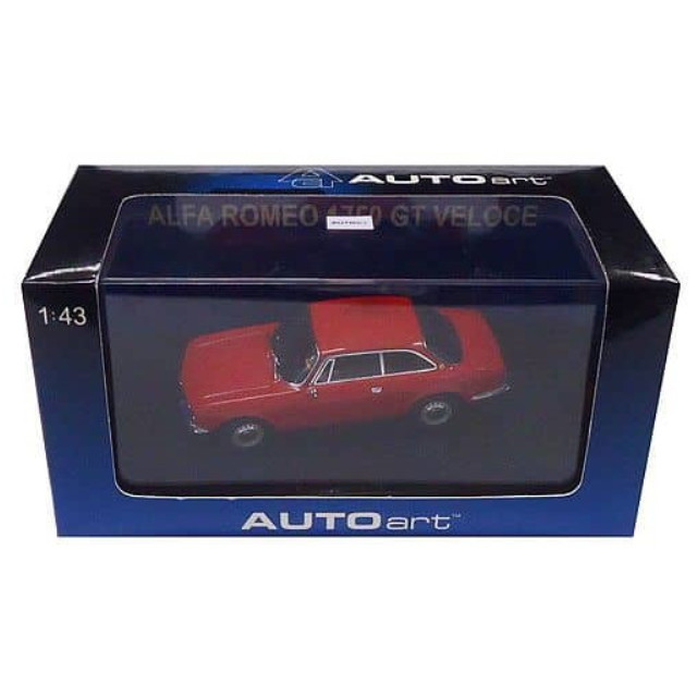 [MDL] 1/43 ALFA ROMEO 1750 GT VELOCE(レッド)  完成品 ミニカー(50101) AutoArt(オートアート)