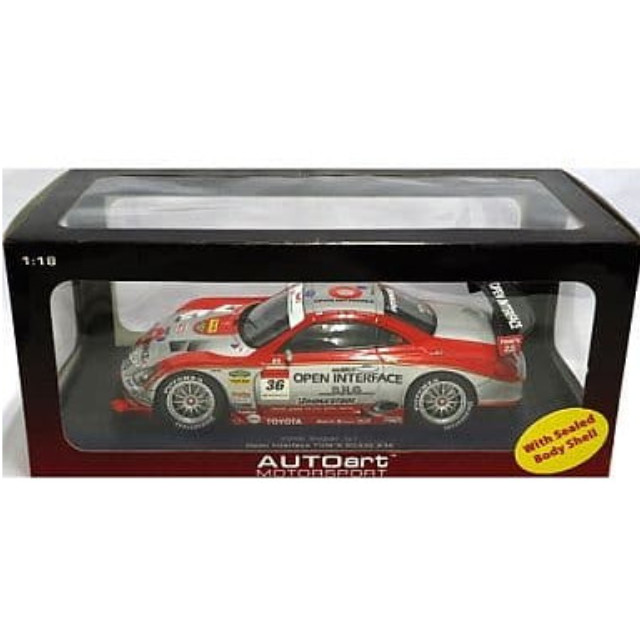 [MDL] 1/18 LEXUS Open Interface TOM’S SC430 SUPER GT 2006 BRIDGESTONE #36(シルバー×レッド) 「MOTORSPORT」 完成品 ミニカー(80631) AutoArt(オートアート)
