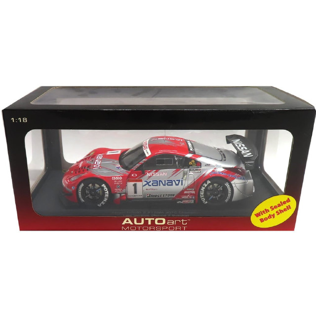 [MDL] 1/18 Xanavi NISMO Z 2004 JGTC Champion Late Version Round 7 Suzuka BRIDGESTONE #1(シrバー×レッド) 「MOTORSPORT」  完成品 ミニカー(80481) AutoArt(オートアート)