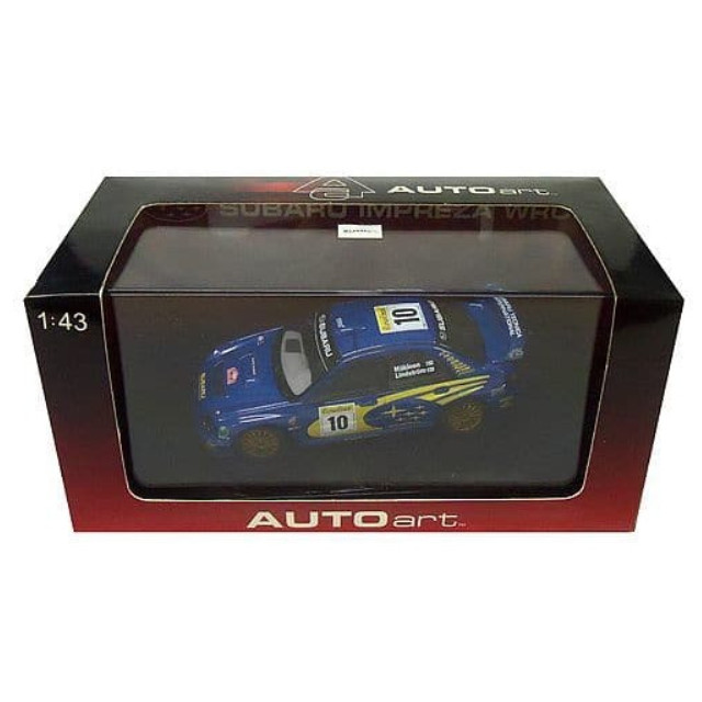 [MDL] 1/43 SUBARU IMPREZA WRC 2002 WINNER RALLY MONTE CARLO Sammy #10(ブルー) 完成品 ミニカー(60291) AutoArt(オートアート)