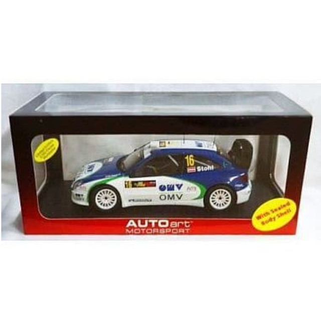 [MDL] 1/18 CITROEN XSARA WRC 2005 #16 (ホワイト×ブルー×グリーン) 「MOTORSPORT」 完成品 ミニカー(80538) AutoArt(オートアート)