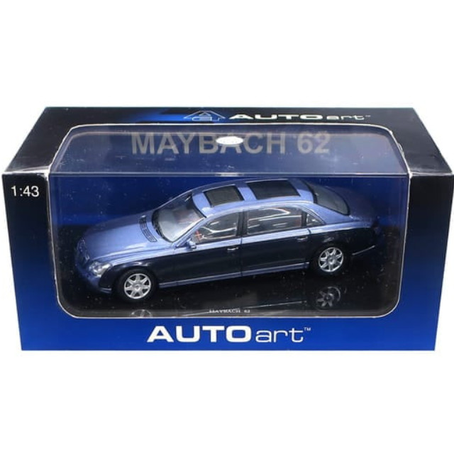 [MDL] 1/43 MAYBACH 62 LWB(ダークブルー)  完成品 ミニカー(56162) AutoArt(オートアート)