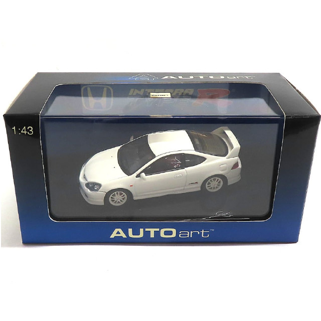 [MDL] 1/43 HONDA INTEGRA TYPE R(ホワイト)  完成品 ミニカー(53241) AutoArt(オートアート)