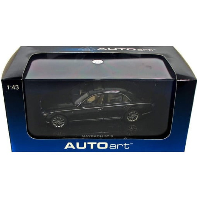 [MDL] 1/43 MAYBACH 57 S 2005 (ブラック)  完成品 ミニカー(56156) AutoArt(オートアート)