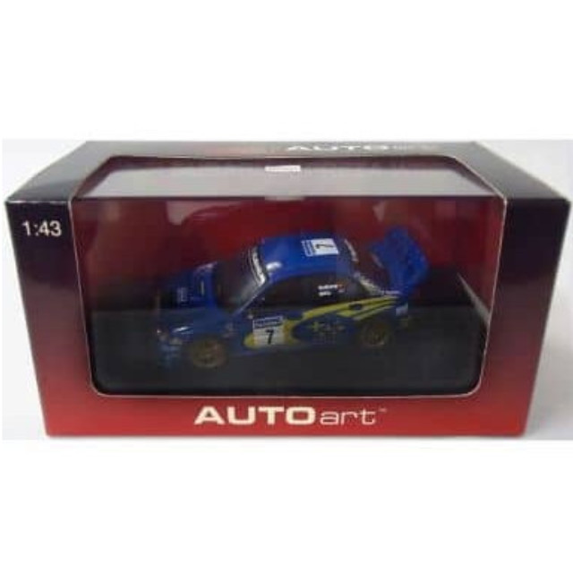 [MDL] 1/43 スバル インプレッサ WRC 2003 MOTUL #7(ブルー) P.SOLBERG/P.MILLS フランス優勝車 完成品 ミニカー(60393) AutoArt(オートアート)
