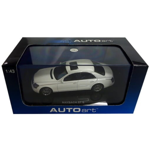 [MDL] 1/43 MAYBACH 57 S 2005(ホワイト)  完成品 ミニカー(56157) AutoArt(オートアート)