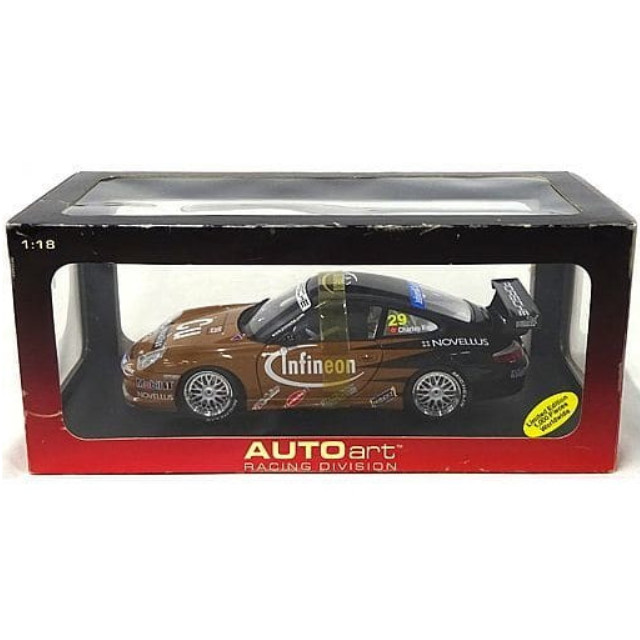 [MDL] 1/18 PORSCHE 911 GT3R ASIAN CARRERA CUP WINNER 2003 infineon #29(ブラウン×ブラック)  完成品 ミニカー(80375) AutoArt(オートアート)