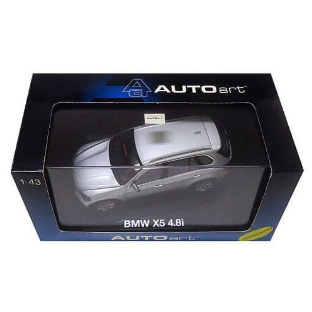 [MDL] 1/43 BMW X5 4.8i(シルバー)  完成品 ミニカー(55155) AutoArt(オートアート)