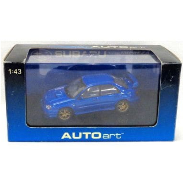 [MDL] 1/43 SUBARU NEW AGE IMPREZA WRX STi 2003(ブルー)  完成品 ミニカー(58671) AutoArt(オートアート)