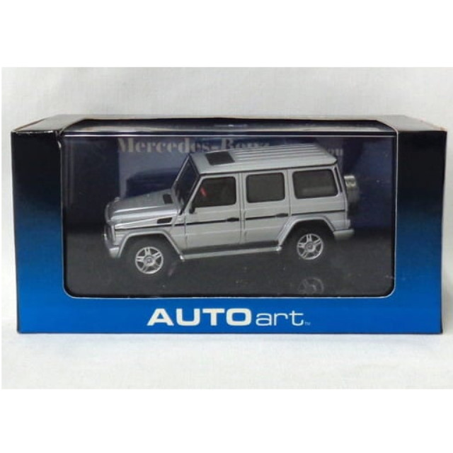 [MDL] 1/43 MERCEDES BENZ G-WAGON LWB 80’S-90’S(シルバー)  完成品 ミニカー(56111) AutoArt(オートアート)