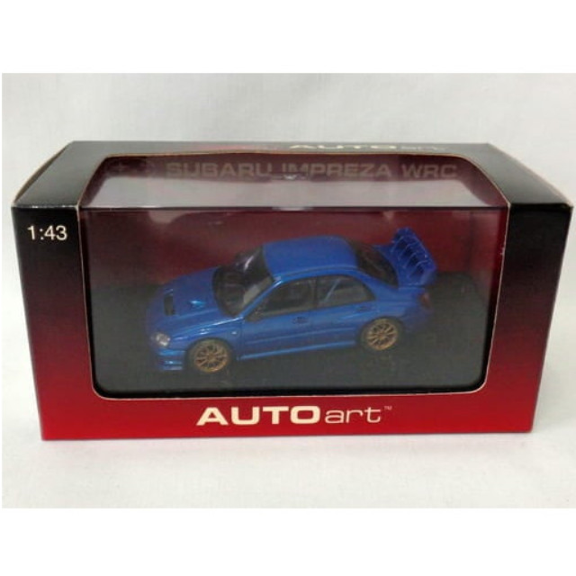 [MDL] 1/43 SUBARU NEW AGE IMPREZA WRC 2003 PLAIN BODY VERSION(ブルー) 完成品 ミニカー(60394) AutoArt(オートアート)