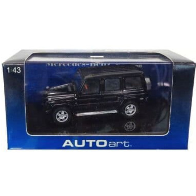 [MDL] 1/43 Mercedes Benz G-Wagon LWB(ブラック)  完成品 ミニカー(56112) AutoArt(オートアート)