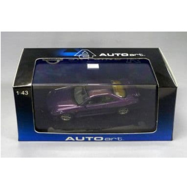 [MDL] 1/43 NISSAN SKYLINE R34 GTR 1999(パープル)  完成品 ミニカー(57303) AutoArt(オートアート)