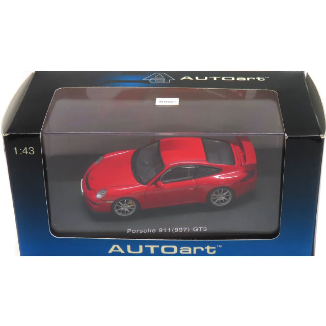 [MDL] 1/43 PORSCHE 911 997 GT3(レッド)  完成品 ミニカー(57906) AutoArt(オートアート)