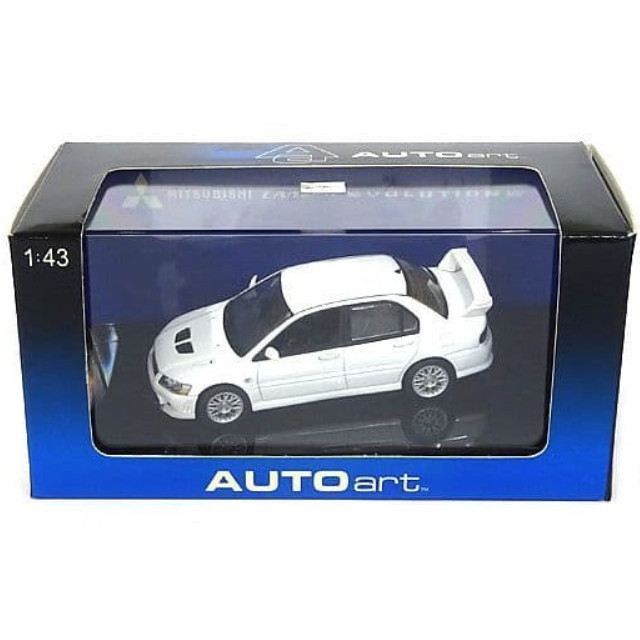 [MDL] 1/43 MITSUBISHI LANCER EVO VII STREET CAR(ホワイト)  完成品 ミニカー(57162) AutoArt(オートアート)