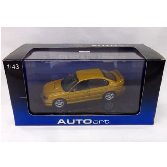 [MDL] 1/43 SUBARU LEGACY B4 ’99(ゴールド)  完成品 ミニカー(58611) AutoArt(オートアート)