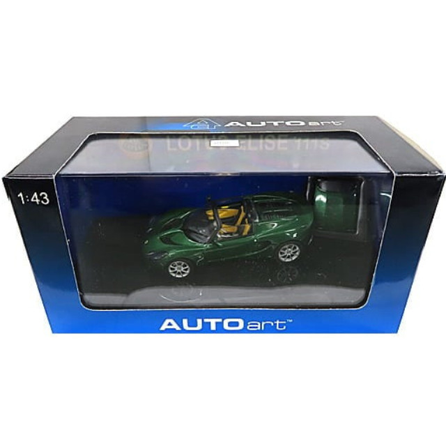 [MDL] 1/43 LOTUS ELISE 111S(レーシンググリーン)  完成品 ミニカー(55342) AutoArt(オートアート)