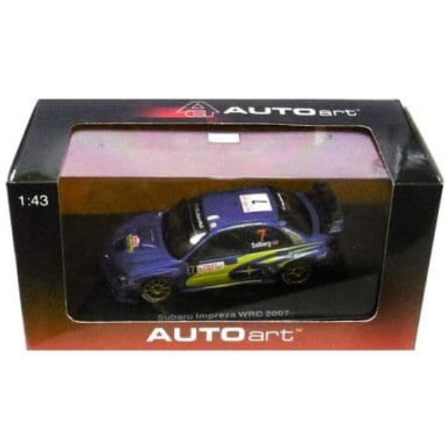 [MDL] 1/43 SUBARU IMPREZA WRC 2007 RALLY OF MONTE CARLO DENSO #7(ブルー) 完成品 ミニカー(60790) AutoArt(オートアート)