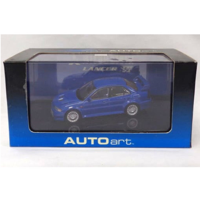 [MDL] 1/43 MITSUBISHI LANCER(ランサー) EVO 6(ブルー) 完成品 ミニカー(57152) AUTOart(オートアート)
