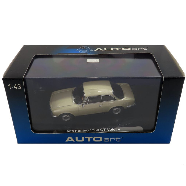 [MDL] 1/43 ALFA ROMEO 1750 GTV(ライトゴールド)  完成品 ミニカー(50104) AutoArt(オートアート)