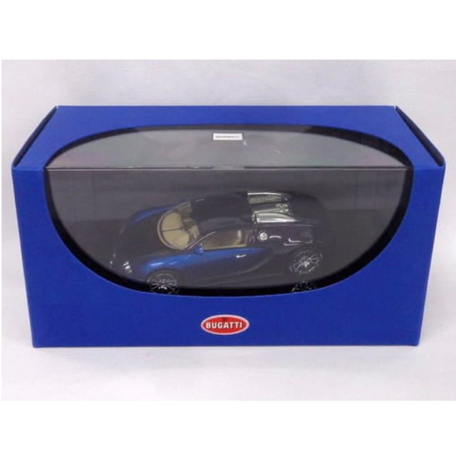 [MDL] 1/43 BUGATTI EB 16.4 VERSION SHOWCAR(ブラック×ブルー)  完成品 ミニカー(50903) AutoArt(オートアート)