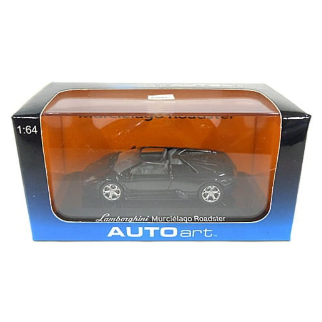 [MDL] 1/64 Lamborghini Murcielago Roadster(メタリックブラック)  完成品 ミニカー(20343) AutoArt(オートアート)
