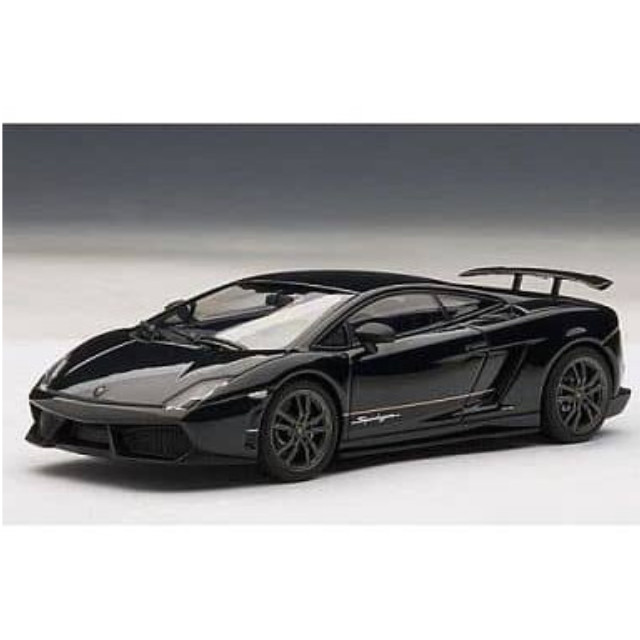 [MDL] 1/43 ランボルギーニ ガヤルド LP570-4 スーパーレジェーラ (ブラック) 完成品 ミニカー(54642) AutoArt(オートアート)