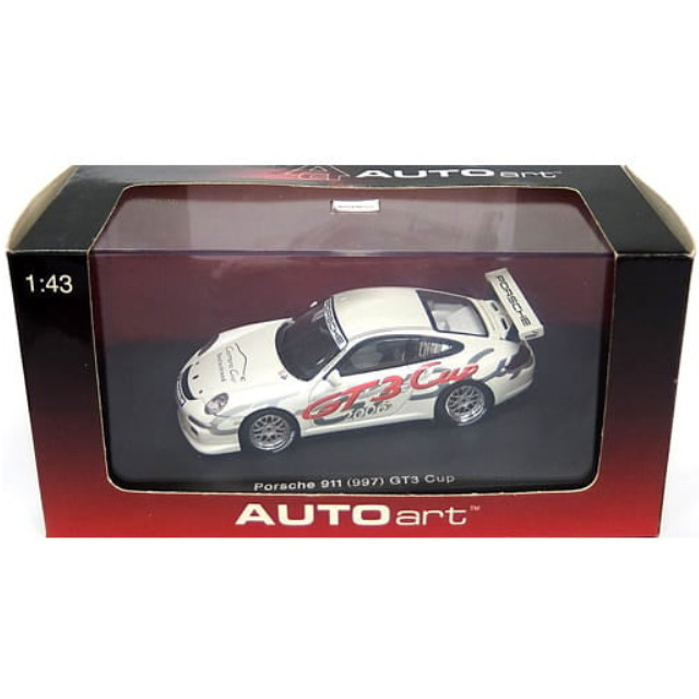 [MDL] 1/43 PORSCHE 911(997) GT3 CUP CAR 2006 MICHELIN #1(ホワイト)  完成品 ミニカー(60672) AutoArt(オートアート)