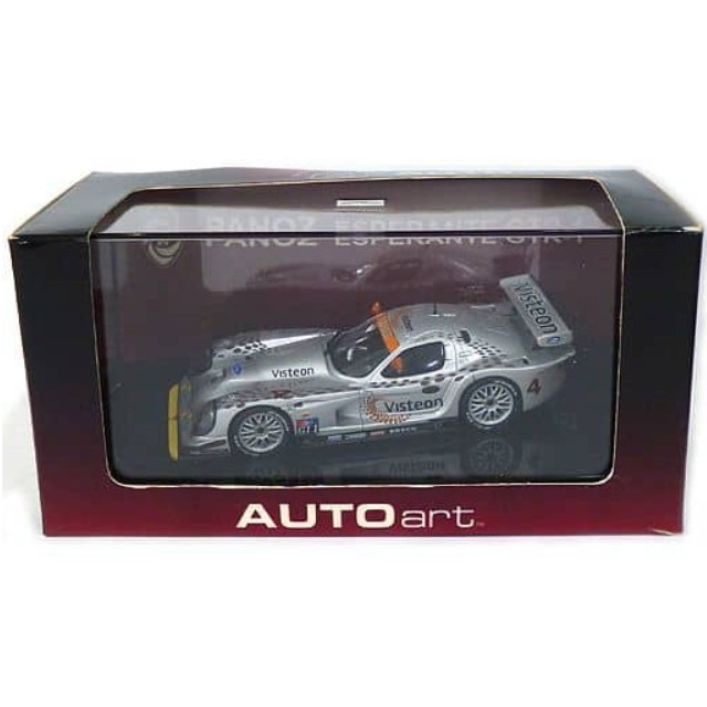 [MDL] 1/43 PANOZ ESPERANTE GTR-1 Visteon #4(シルバー)  完成品 ミニカー(69852) AutoArt(オートアート)