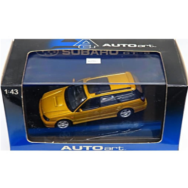 [MDL] 1/43 SUBARU LEGACY GTB ’99(ゴールド)  完成品 ミニカー(58621) AutoArt(オートアート)