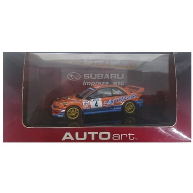 [MDL] 1/43 SUBARU IMPREZA RALLY GERMAN2000 TEAM A.KREMER/K.WICHA#4 完成品 ミニカー AutoArt(オートアート)