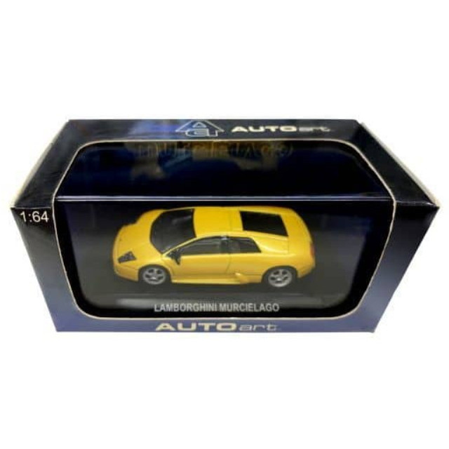 [MDL] 1/64 Lamborghini Murcielago(メタリックイエロー)  完成品 ミニカー(20073) AutoArt(オートアート)