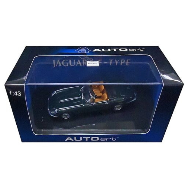 [MDL] 1/43 JAGUAR E-TYPE ROADSTER SERIES III V12(グリーン)  完成品 ミニカー(53772) AutoArt(オートアート)
