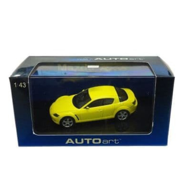 [MDL] 1/43 マツダ RX-8(ライトニングイエロー)  完成品 ミニカー(55921) AutoArt(オートアート)