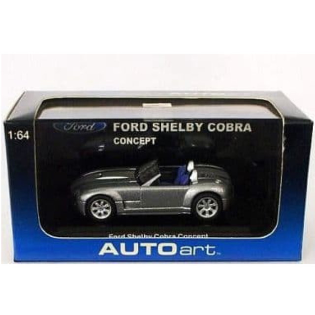 [MDL] 1/64 フォード シェルビー コブラ コンセプト 2004(メタリックグレー)  完成品 ミニカー(20541) AutoArt(オートアート)