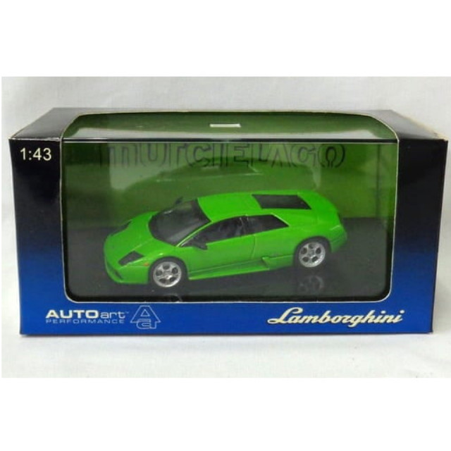 [MDL] 1/43 LAMBORGHINI MURCIELAGO(メタリックグリーン) 「PERFORMANCE」  完成品 ミニカー(54514) AutoArt(オートアート)