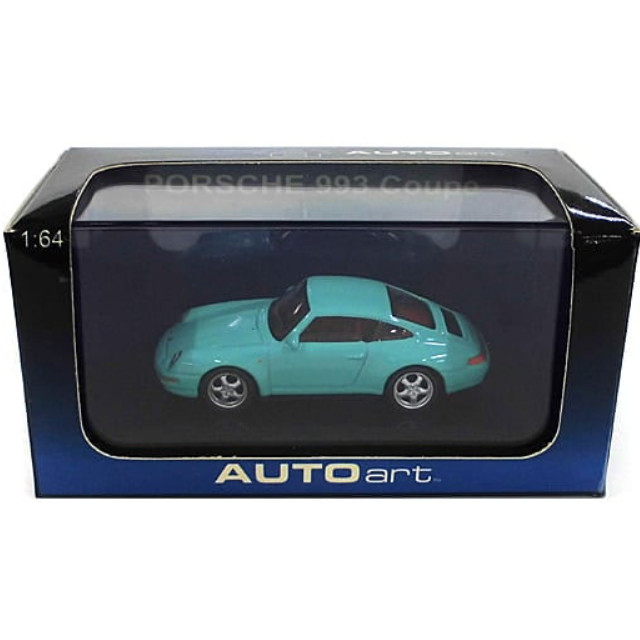 [MDL] 1/64 PORSCHE 993 Coupe(ミントグリーン)  完成品 ミニカー(20121) AutoArt(オートアート)