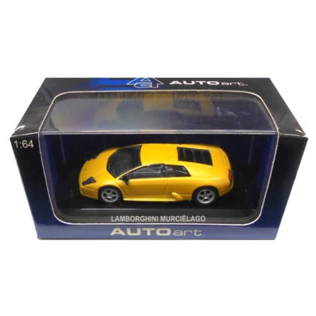 [MDL] 1/64 LAMBORGHINI MURCIELAGO(メタリックイエロー)  完成品 ミニカー(20073) AutoArt(オートアート)