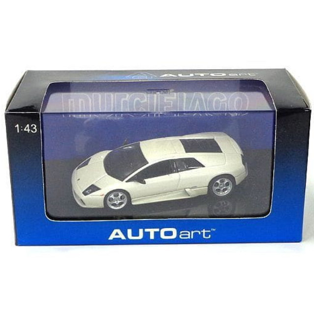 [MDL] 1/43 LAMBORGIHINI MURCIELAGO 2001(バルーンホワイト)  完成品 ミニカー(54516) AutoArt(オートアート)