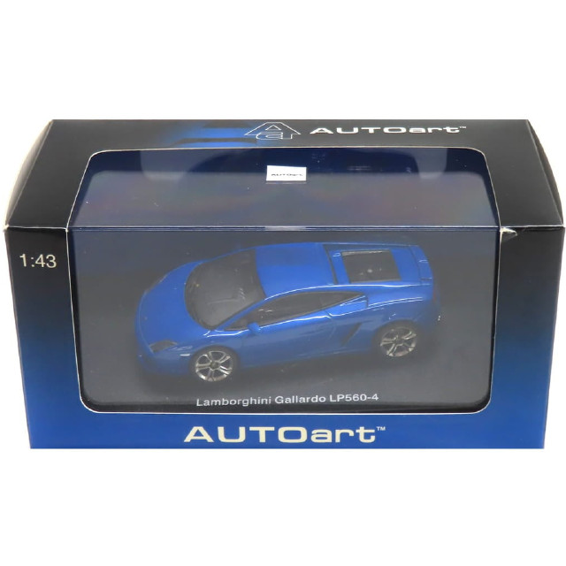 [MDL] 1/43 LAMBORGHINI GALLARDO LP560-4(ブルー)  完成品 ミニカー(54619) AutoArt(オートアート)