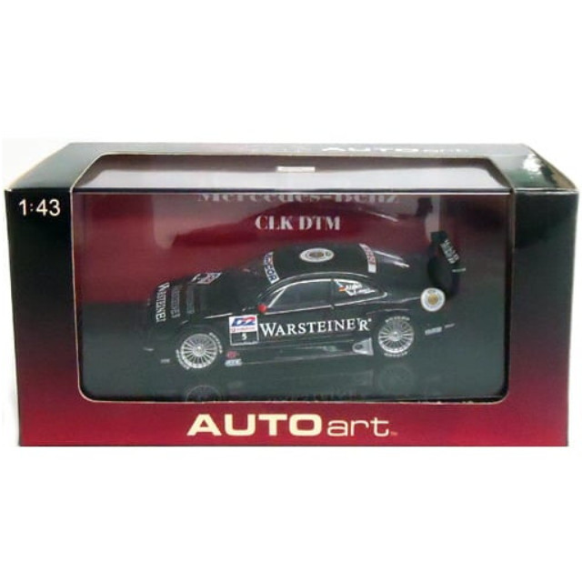 [MDL] 1/43 MERCEDES BENZ CLK DTM 2001 WARSTEINER #5(ブラック)  完成品 ミニカー(60133) AutoArt(オートアート)