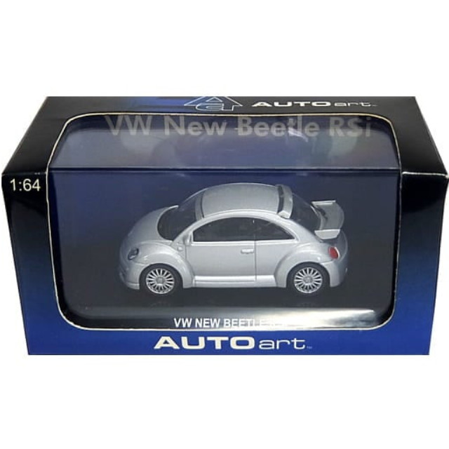 [MDL] 1/64 VOLKSWAGEN NEW BEETLE RSI(シルバー)  完成品 ミニカー(20191) AutoArt(オートアート)